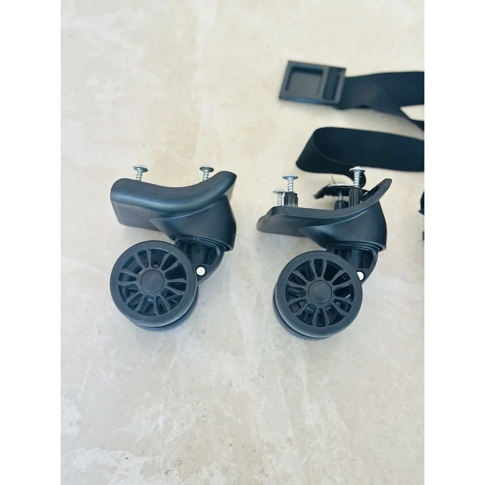 OEM‎ Wheels Delsey Storm Plus Spinner Set of 4 Double Wheels From Large Suitcase